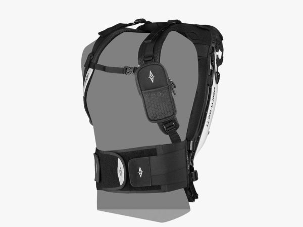 Boblbee backpack Velcro waist belt mounted